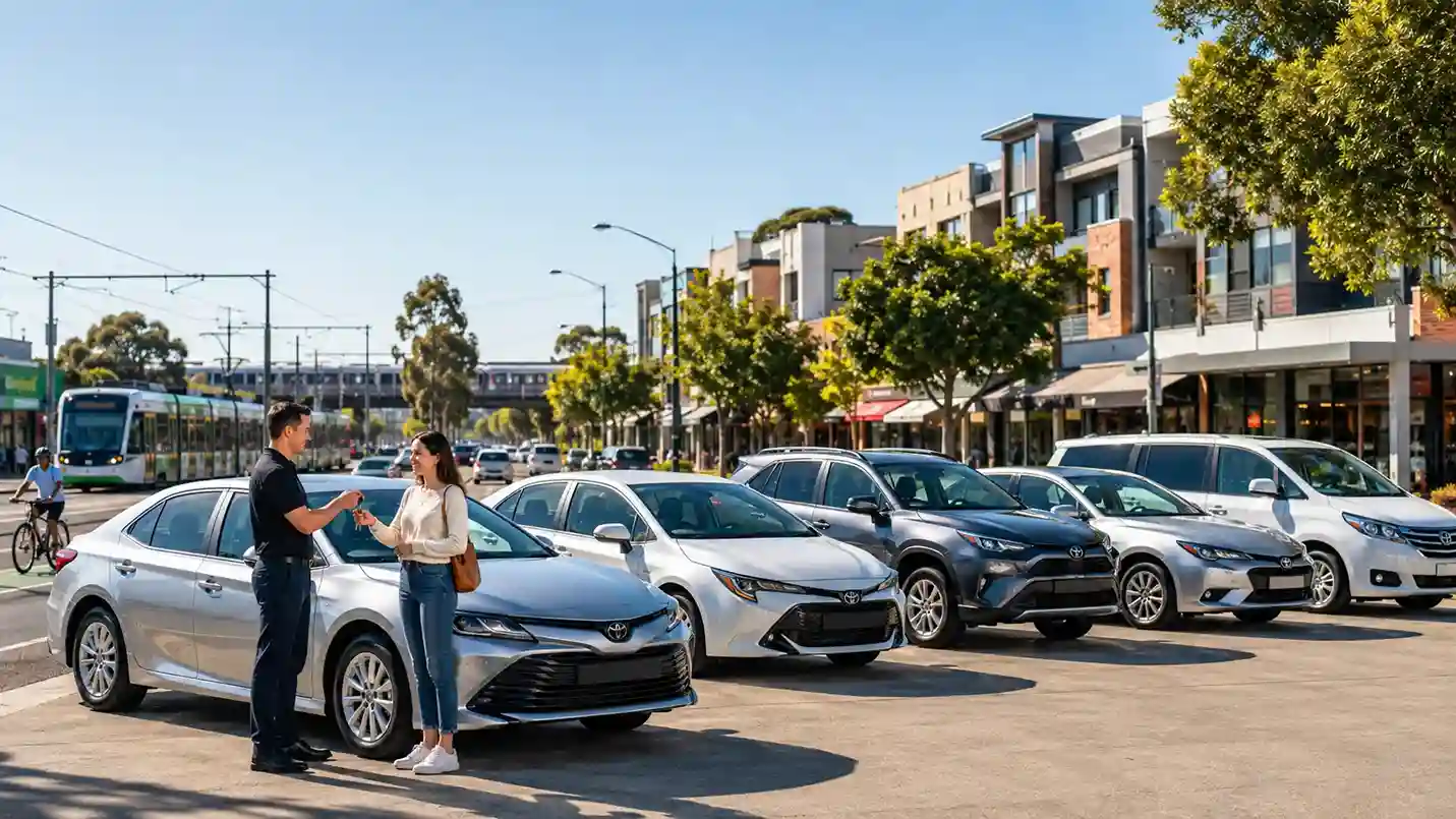 SOZO Rent a Car hybrid-focused fleet — serving Preston from Brunswick